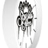 Scorpio Queen Wall clock